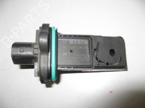 Used Mass air flow sensor Mass air flow sensor OPEL MERIVA B MPV (S10) 1.4 (75) (100 hp) 40369741 40369741