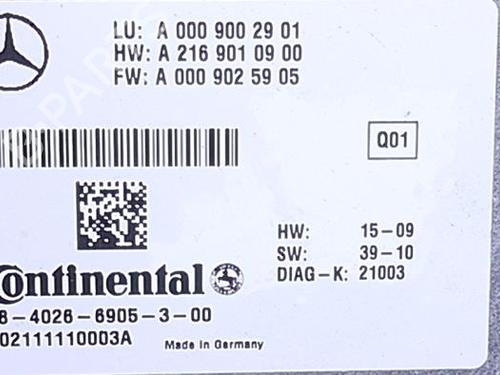 Electronic sensor MERCEDES-BENZ CLS (C218) CLS 350 CDI / d (218.323) | BP40414689M84 - Image 4