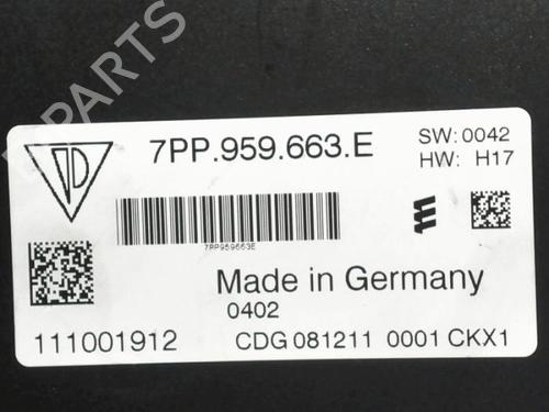 Control unit PORSCHE PANAMERA (970) 3.0 D | BP40470976M11 - Image 5