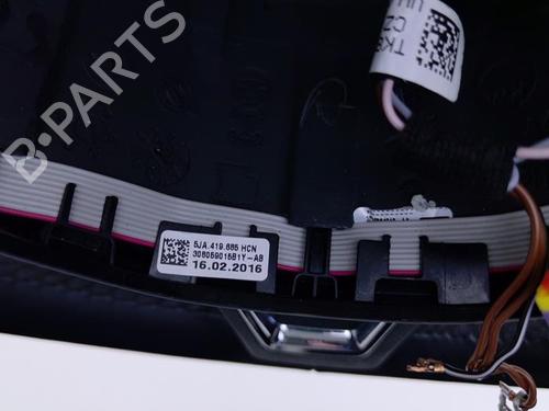 Steering wheel SKODA RAPID Spaceback (NH1) 1.4 TDI | BP40470222C49 - Image 7