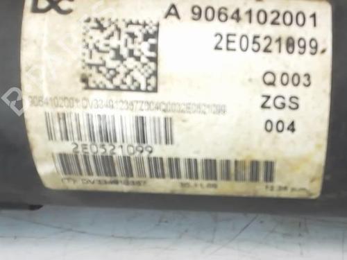 Used Driveshaft Driveshaft MERCEDES-BENZ SPRINTER 3,5-t Van (B906) 313 CDI (906.631, 906.633, 906.635, 906.637) (129 hp) 40472581 40472581
