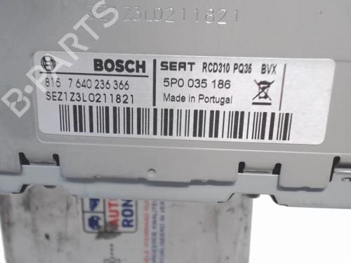 Radio SEAT LEON (1P1) 2.0 TDI 16V | BP40362531E6 - Image 2
