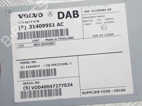 Electronic module VOLVO V40 Hatchback (525) D2 | BP40469246M83 - Image 4