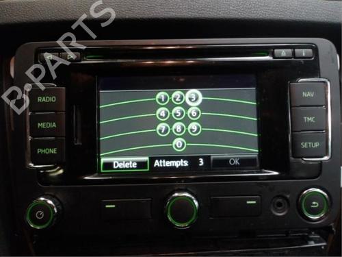 Used Radio Radio SKODA RAPID Spaceback (NH1) 1.2 TSI (86 hp) 40469291 40469291