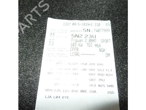 Electronic module VW TIGUAN (5N_) 2.0 TDI | BP40482628M83 - Image 37