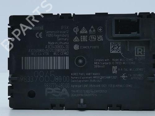 Used Electronic module Electronic module CITROËN C5 X (ND_, NC_) Hybrid 225 (NDDGYP) (224 hp) 40478165 40478165