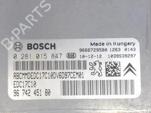 Engine control unit (ECU) CITROËN C3 Picasso (SH_) 1.6 HDI 90 | BP40471120M57 - Image 2