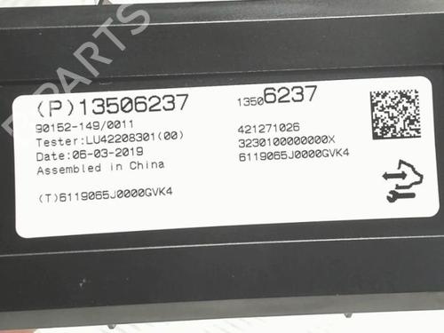 Electronic module OPEL MOKKA / MOKKA X (J13) 1.4 (_76) | BP40468584M83 - Image 2