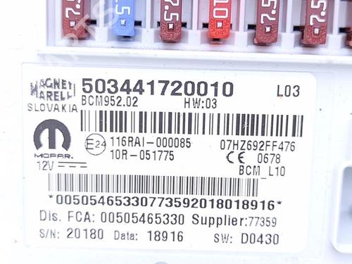 Control unit ALFA ROMEO GIULIA (952_) 2.2 D (952AEM250, 952AEA250) | BP40423239M11 - Image 3