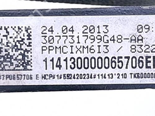 Front right seatbelt PORSCHE CAYENNE (92A) 3.0 Diesel | BP40478895I25 - Image 3