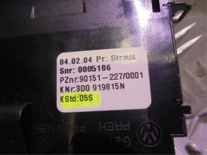 Switch VW PHAETON (3D1, 3D2, 3D3, 3D4, 3D6, 3D7, 3D8, 3D9) 3.2 V6 4motion | BP40361865I30 - Image 4