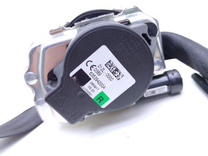 Front right seatbelt LAND ROVER RANGE ROVER VELAR (L560) 3.0 D300 SDV6 4x4 | BP40426128I25 - Image 3