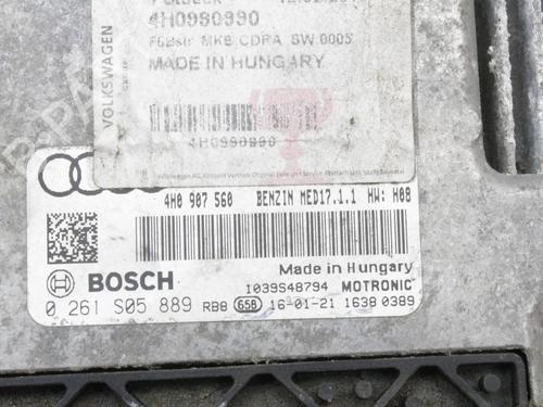 Engine control unit (ECU) AUDI A8 D4 (4H2, 4H8, 4HC, 4HL) 4.2 FSI quattro | BP39853254M57 - Image 6
