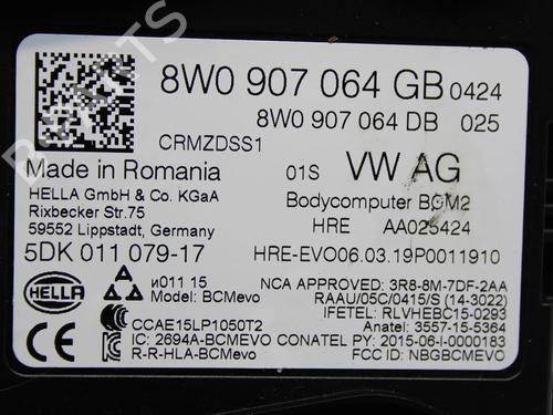 Control unit AUDI A4 B9 (8W2, 8WC) 35 TFSI Mild Hybrid | BP39832241M11 - Image 4