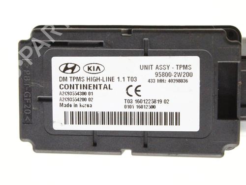 Electronic module HYUNDAI SANTA FÉ III (DM, DMA) 2.2 CRDi 4WD | BP39796645M83 - Image 3