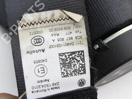 Rear right seatbelt VW PASSAT CC B6 (357) 2.0 TDI | BP39812111I28 - Image 4