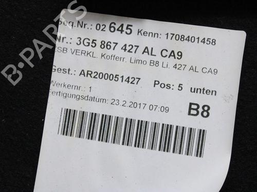 Bagagerumsbeklædning VW PASSAT B8 (3G2, CB2) 1.4 GTE Hybrid | BP39821650I3 - Image 7