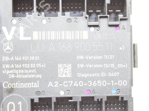 Electronic module MERCEDES-BENZ A-CLASS (W176) A 180 CDI / d (176.012) | BP39788257M83 - Image 3