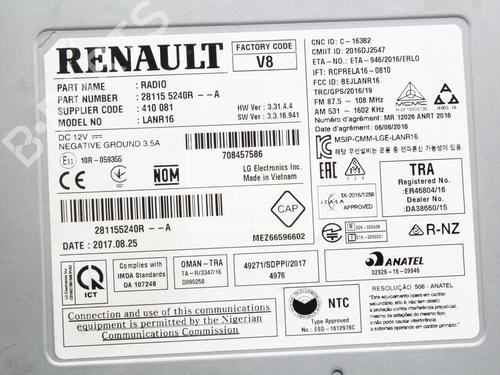 Electronic module RENAULT MEGANE IV Hatchback (B9A/M/N_) 1.2 TCe 130 (B9MR) | BP39829762M83 - Image 4