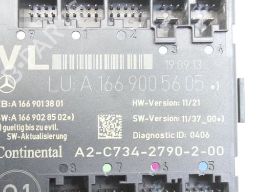 Electronic module MERCEDES-BENZ A-CLASS (W176) A 180 (176.042) | BP39855585M83 - Image 3