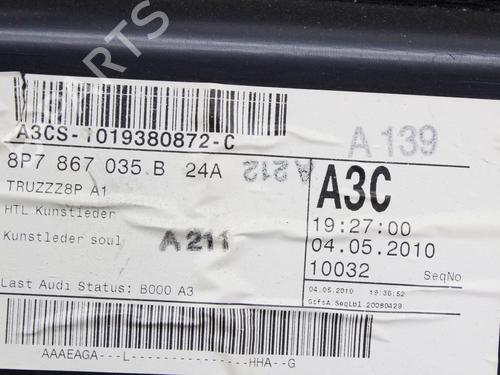 Other AUDI A3 Convertible (8P7) 2.0 TDI | BP39835021O1 - Image 6