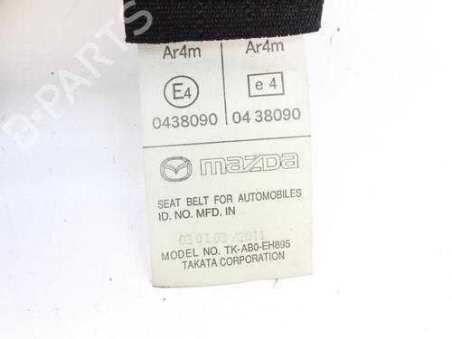 Rear left seatbelt MAZDA 3 (BL) 2.2 MZR CD (BL10) | BP39813793I29 - Image 5