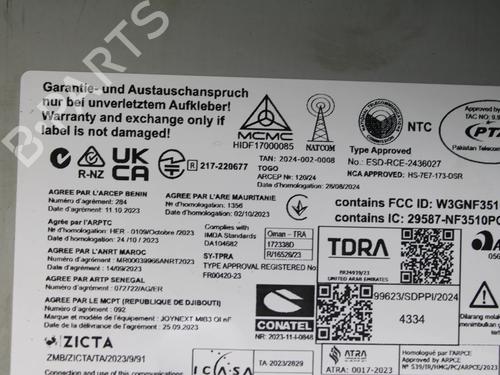 Electronic module VW TAIGO (CS1) 1.0 TSI | BP39877497M83 - Image 3