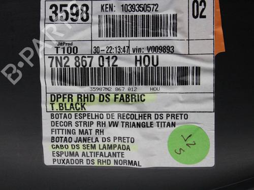 Front right panel VW SHARAN (7N1, 7N2) 2.0 TDI | BP39812811C59 - Image 6