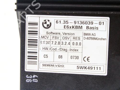 Control unit BMW 6 (E63) 630 i | BP39812808M11 - Image 3