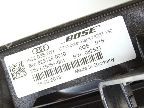 Electronic module AUDI A6 C7 (4G2, 4GC) 1.8 TFSI | BP39781280M83 - Image 4