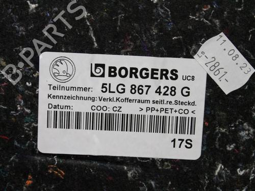 Boot lining SKODA ENYAQ iV SUV (5AZ) 80 | BP39847729I3 - Image 7
