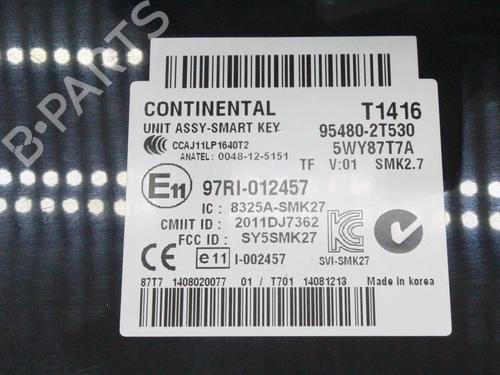 Electronic module KIA OPTIMA (FSGDS6B) 1.7 CRDi | BP39841937M83 - Image 6