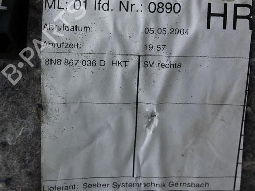 Rear right panel AUDI TT (8N3) 1.8 T quattro | BP39800588C61 - Image 6