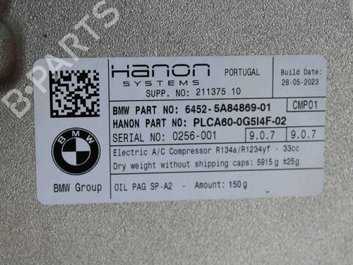 AC compressor BMW X3 (G01, F97, G08) iX3 | BP39858130M34 - Image 4