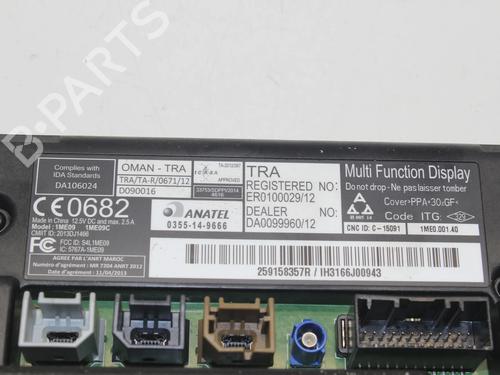 Display RENAULT ZOE (BFM_) ZOE | BP39803667C48 - Image 3