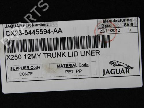 Boot lining JAGUAR XF I (X250) 2.2 D | BP39801617I3 - Image 11