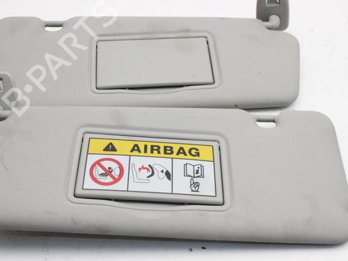Left sun visor RENAULT CAPTUR I (J5_, H5_) 1.5 dCi 90 (J5N4, J5M5, J5MW, J5M6, J5AL, J5AJ) | BP40462280I1 - Image 3