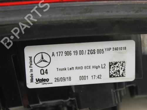 Left tailgate light MERCEDES-BENZ A-CLASS (W177) A 180 d (177.003) | BP39864624C79 - Image 9