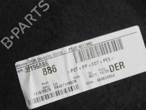 Boot lining OPEL CORSA F (P2JO) CORSA-e (68) | BP39803688I3 - Image 7