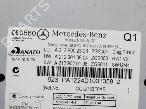Electronic module MERCEDES-BENZ E-CLASS (W212) E 200 CDI / BlueTEC (212.005, 212.006) | BP40501228M83 - Image 7