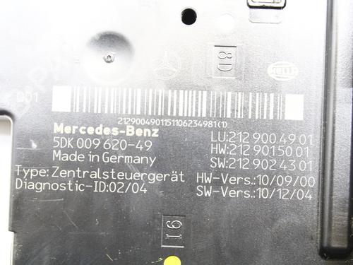 Control unit MERCEDES-BENZ E-CLASS (W212) E 350 CDI (212.023) | BP39810997M11 - Image 5