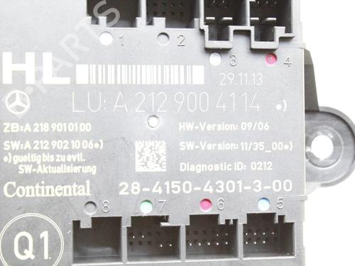 Electronic module MERCEDES-BENZ C-CLASS (W204) C 220 CDI (204.002) | BP39793871M83 - Image 3