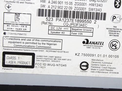 Electronic module MERCEDES-BENZ A-CLASS (W176) A 220 CDI (176.003) | BP39830558M83 - Image 6