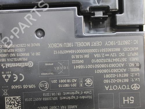 Electronic module TOYOTA COROLLA Hatchback (_E21_, _EA1_, _EH1_) 1.8 Hybrid (ZWE211, ZWE219) | BP39855890M83 - Image 4