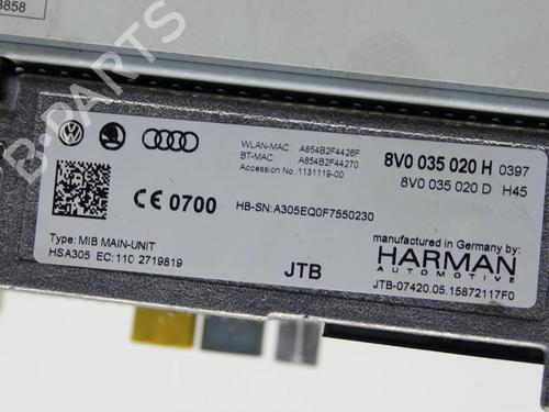 Electronic module AUDI A3 Limousine (8VS, 8VM) S3 quattro | BP39879052M83 - Image 6