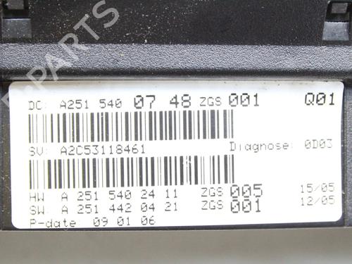 Electronic module MERCEDES-BENZ M-CLASS (W164) ML 280 CDI 4-matic (164.120) | BP39778527M83 - Image 7