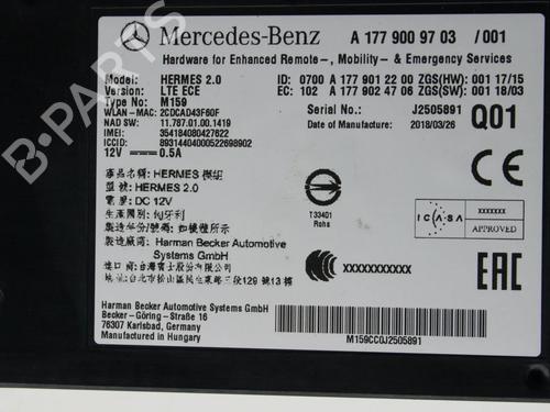 Control unit MERCEDES-BENZ A-CLASS (W177) A 180 d (177.003) | BP39793403M11 - Image 3