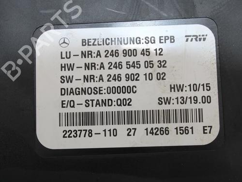 Electronic module MERCEDES-BENZ A-CLASS (W176) A 200 CDI / d (176.008) | BP39792640M83 - Image 3