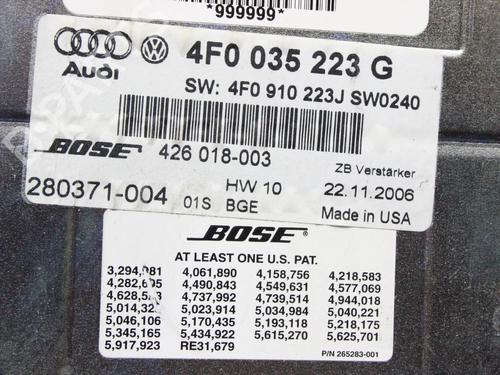 Electronic module AUDI A6 C6 Avant (4F5) S6 quattro | BP39782165M83 - Image 4