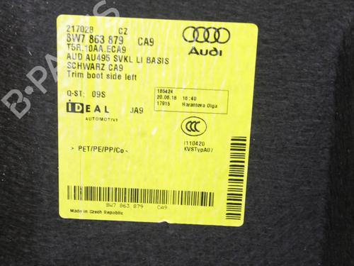 Boot lining AUDI A5 Convertible (F57, F5E) 2.0 TFSI | BP39770203I3 - Image 12